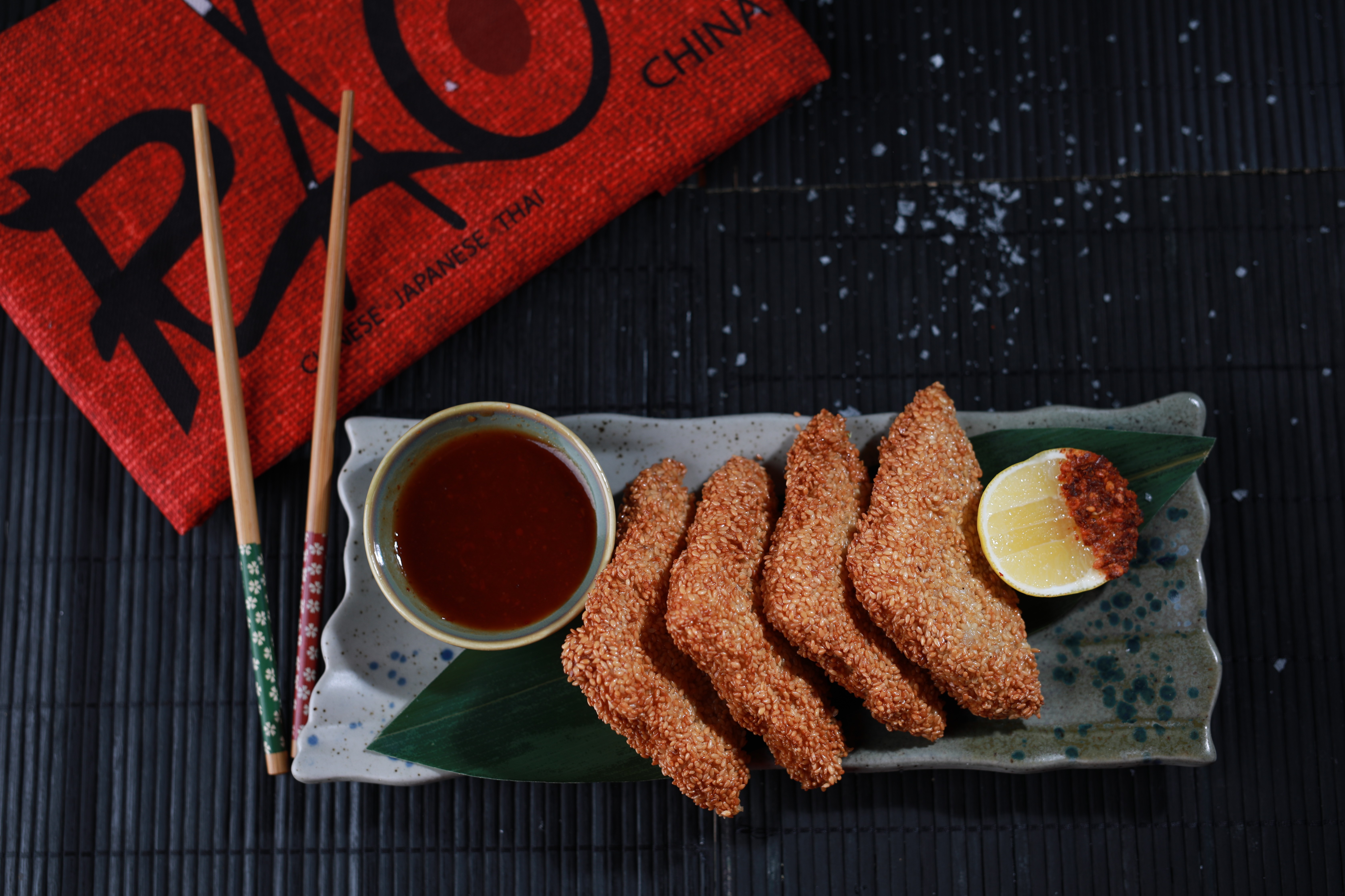 Thai usulü susamlı tavuk tost - Rao China Çankaya